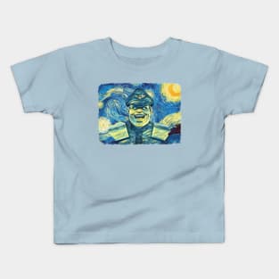 Mortal Kombat Van Gogh Style Kids T-Shirt